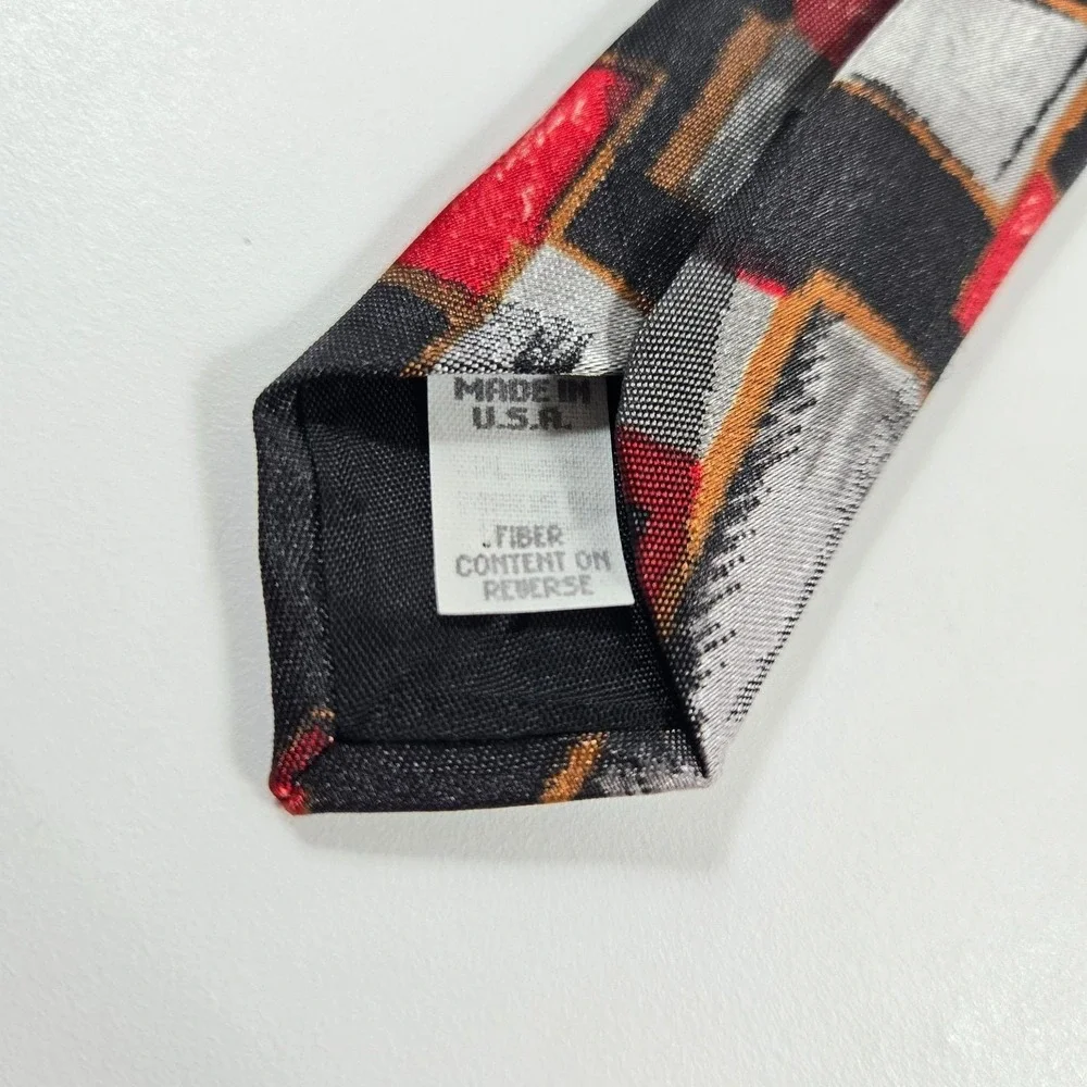 3 Vintage Ties Lot Oleg Cassini 55